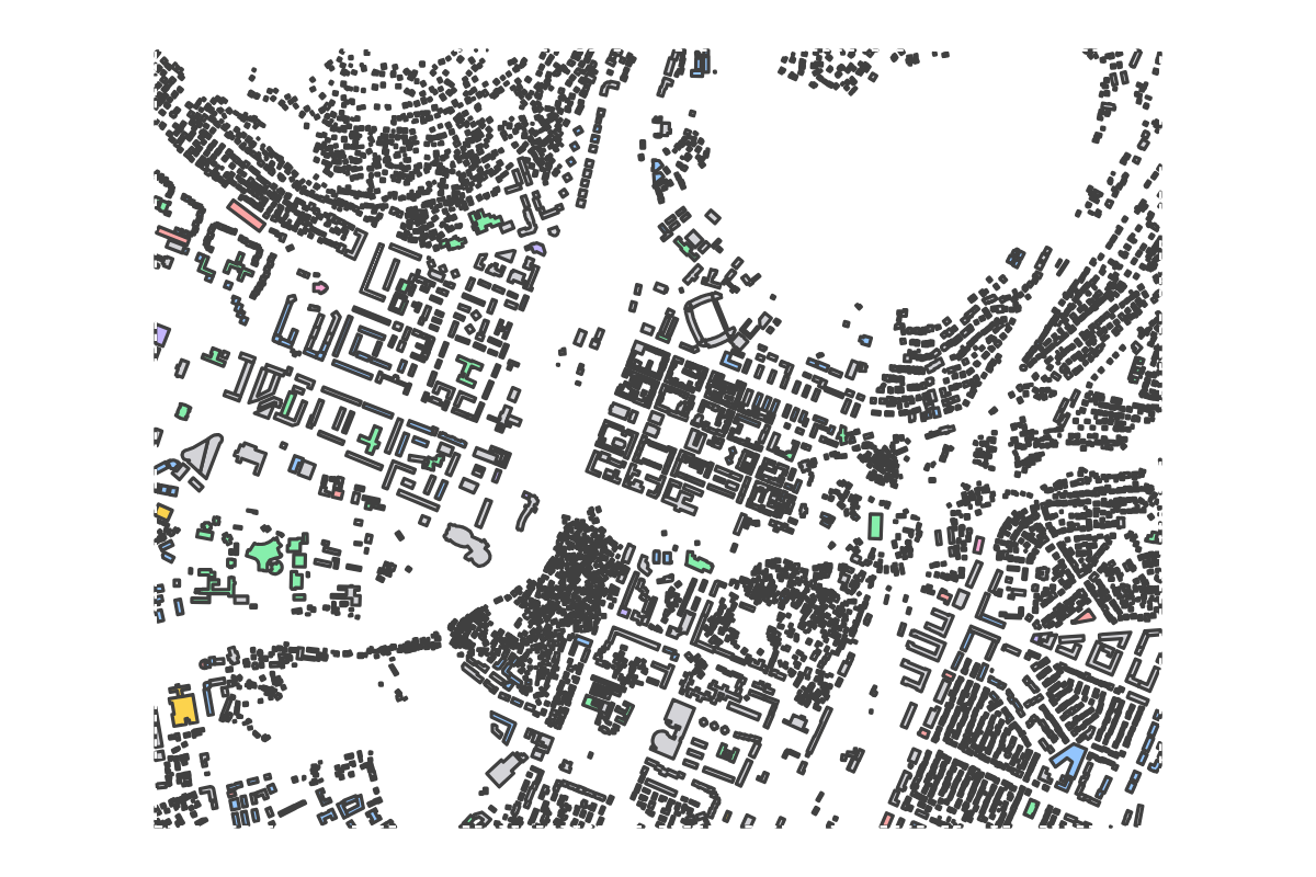 Program breakdown map