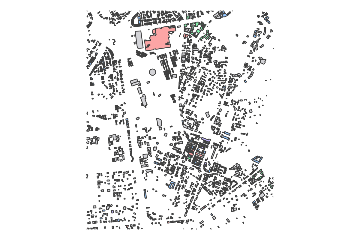 Program breakdown map