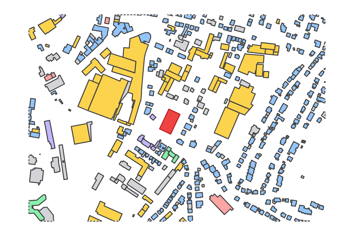 Program breakdown map