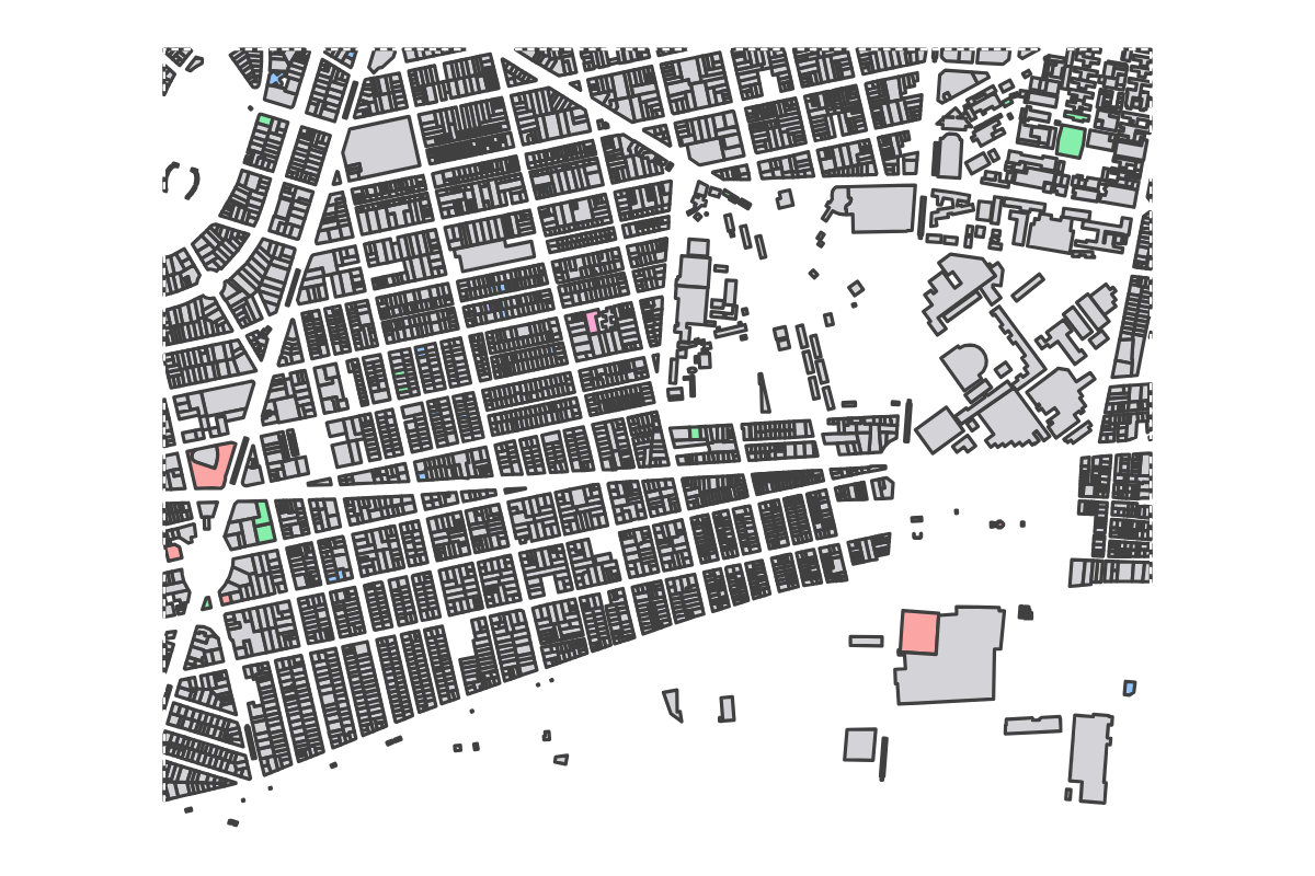 Program breakdown map