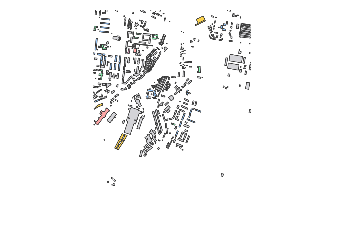 Program breakdown map