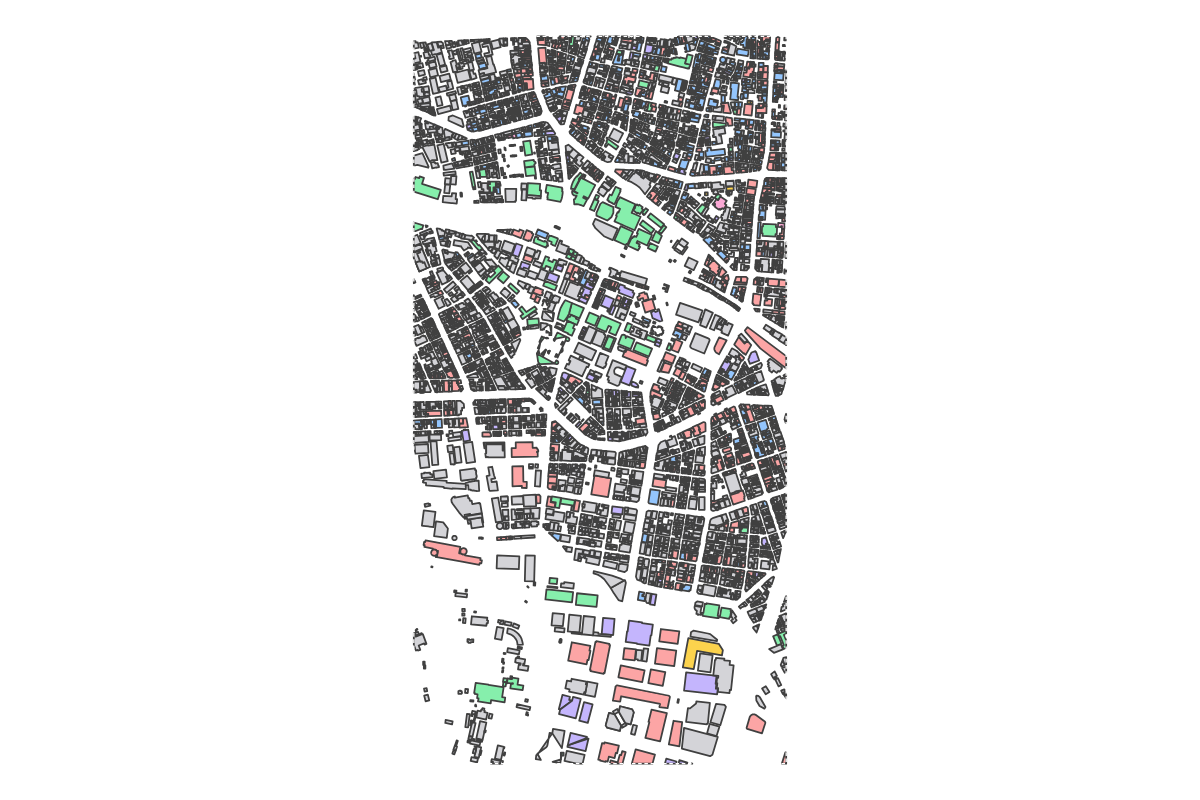 Program breakdown map