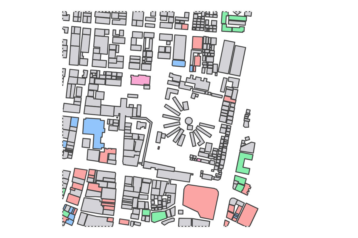 Program breakdown map