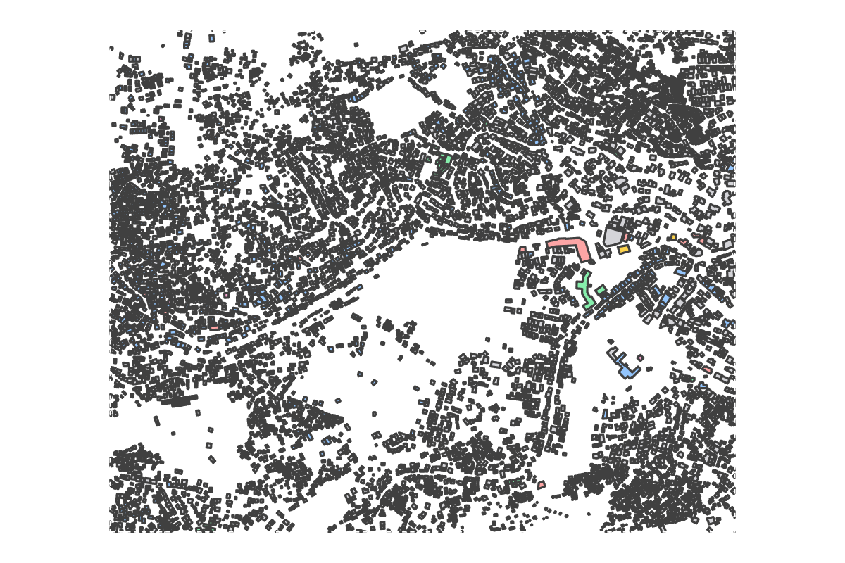 Program breakdown map