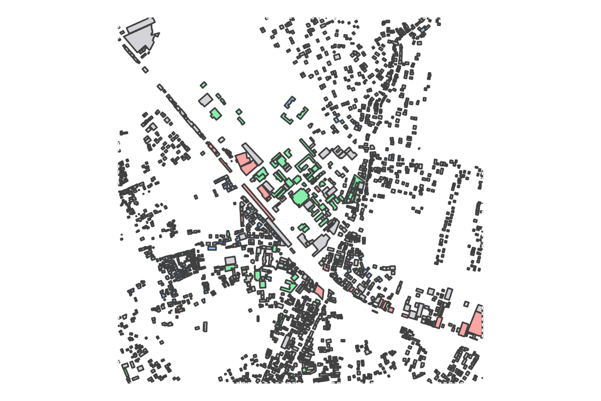 Program breakdown map