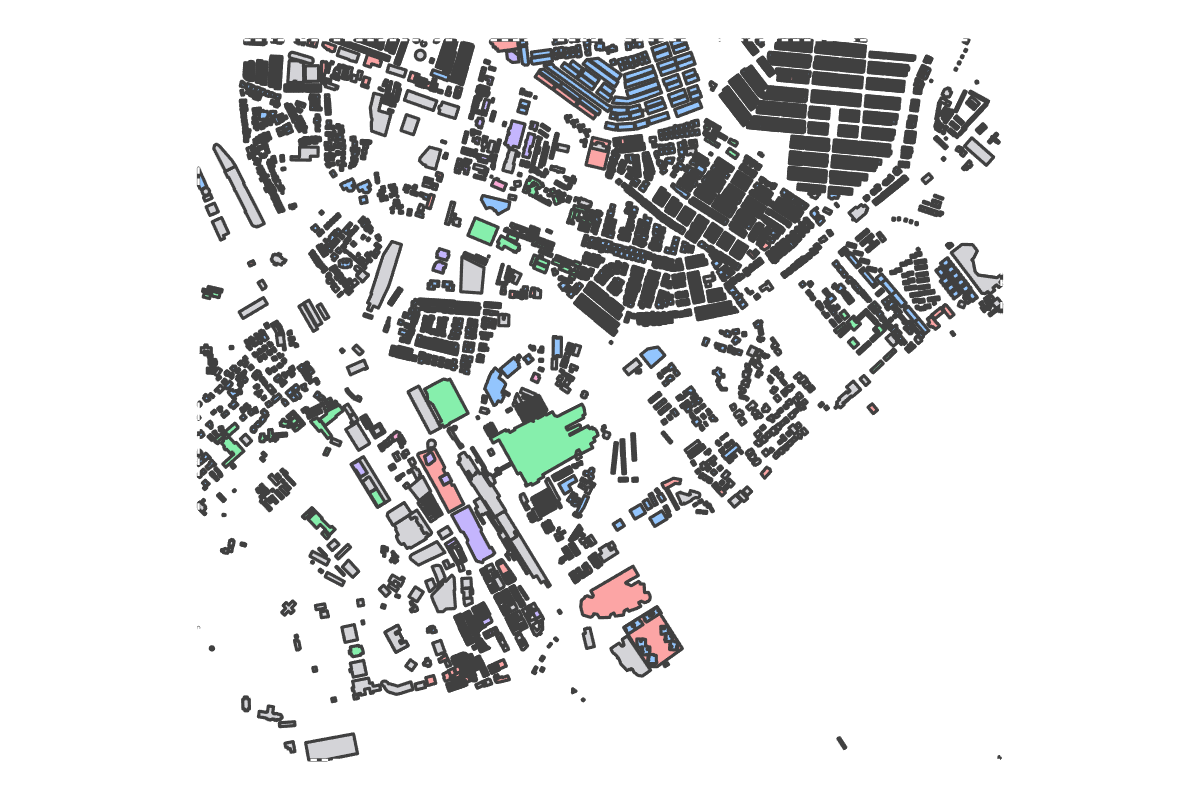 Program breakdown map