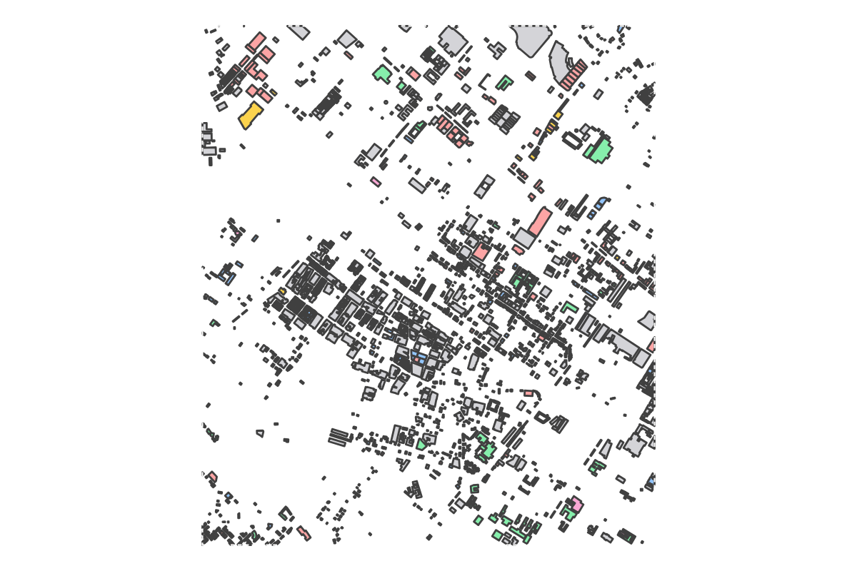 Program breakdown map