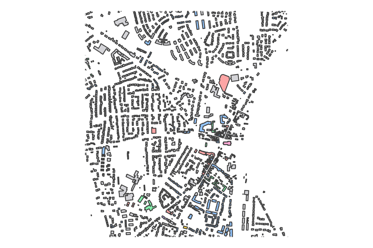 Program breakdown map