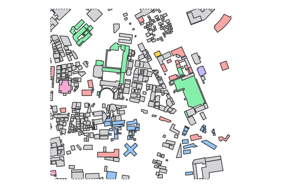 Program breakdown map