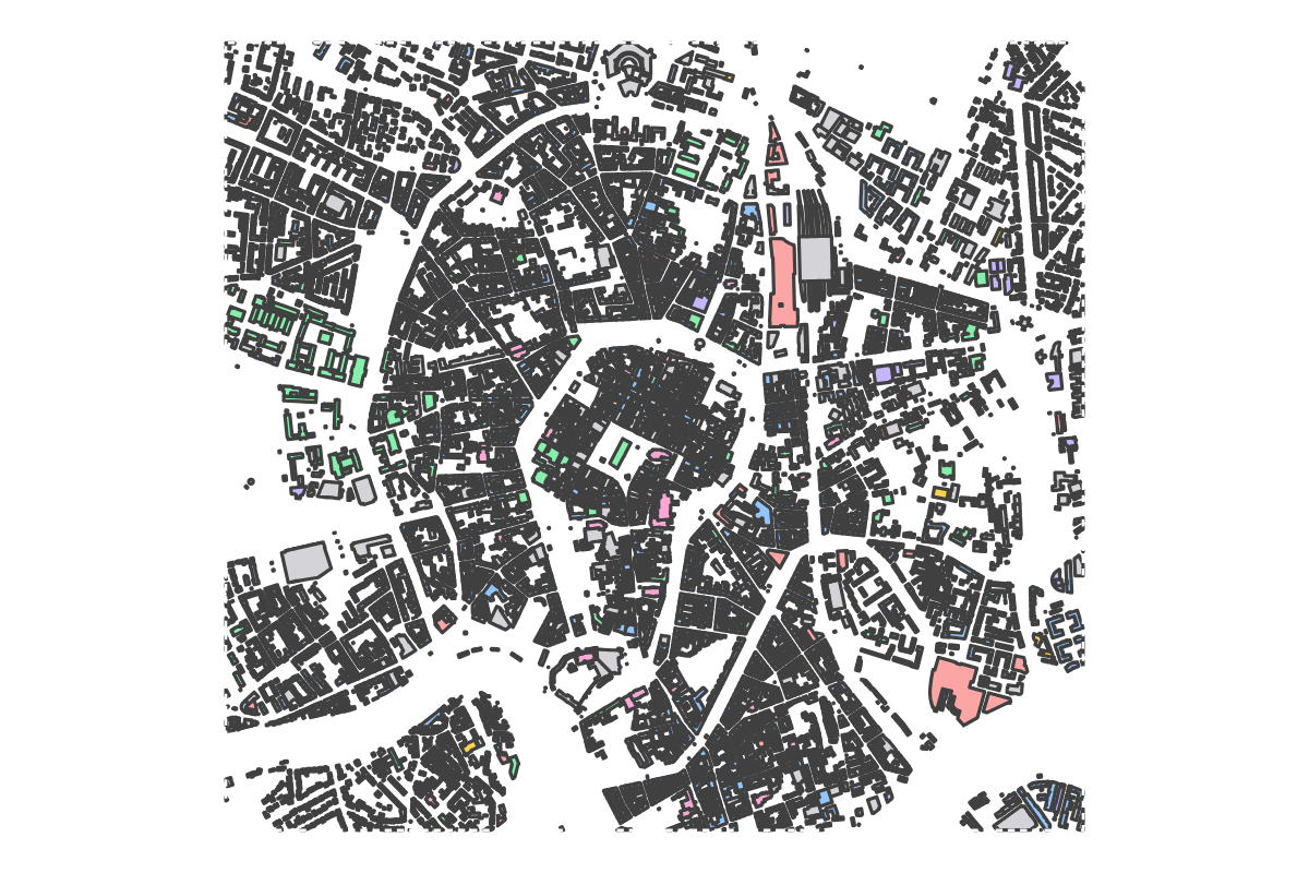 Program breakdown map