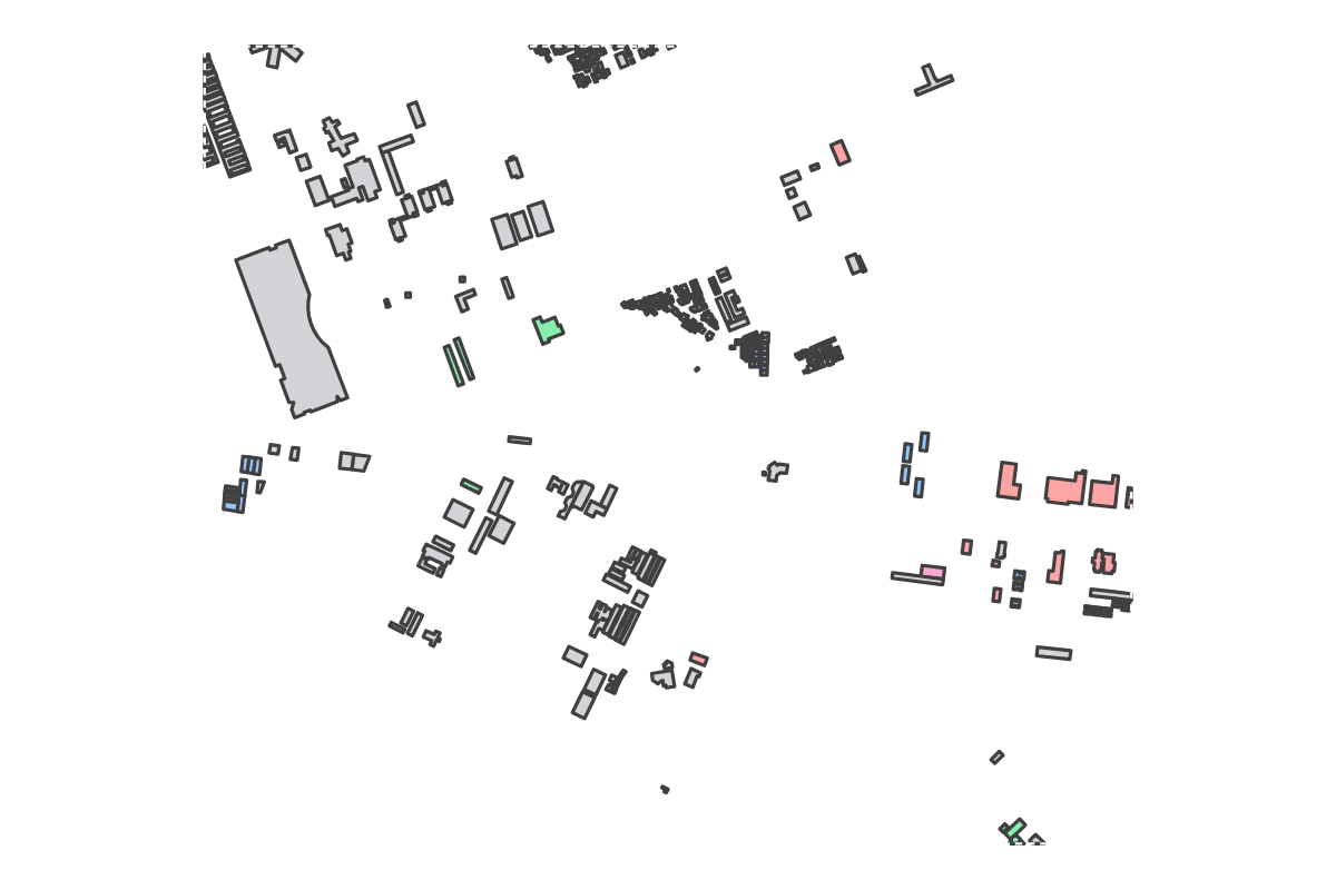 Program breakdown map