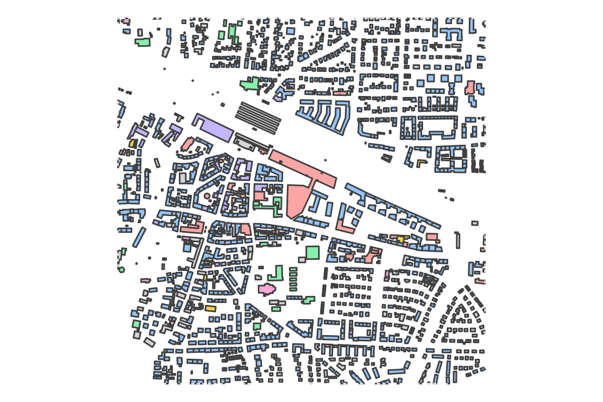 Program breakdown map