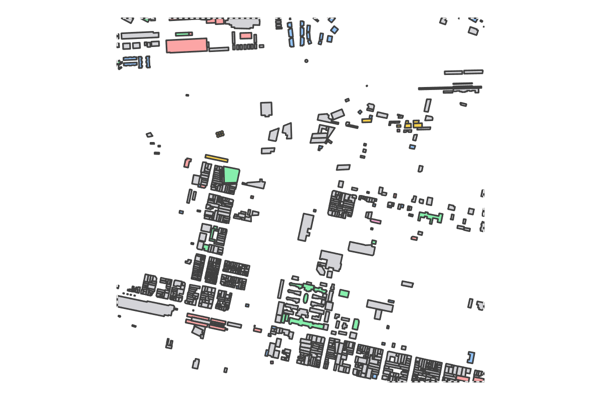 Program breakdown map