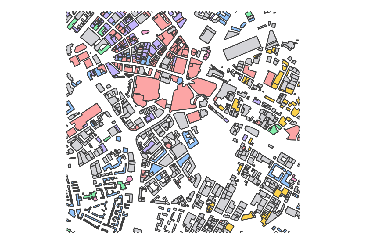 Program breakdown map
