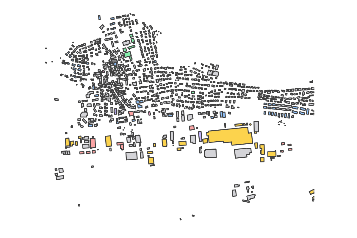 Program breakdown map