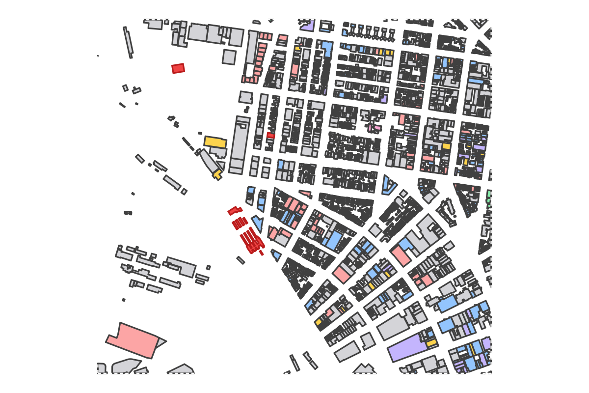 Program breakdown map