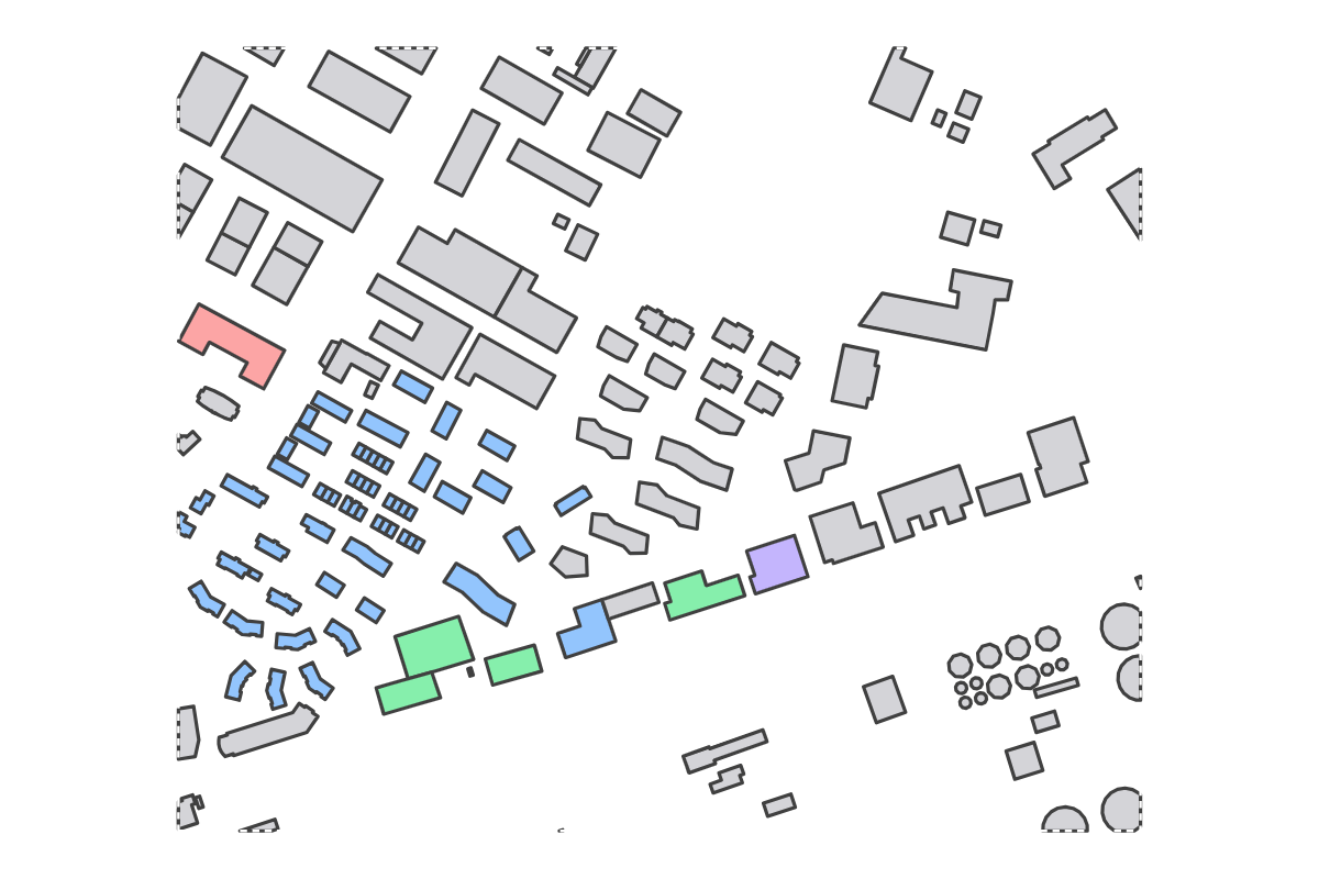 Program breakdown map