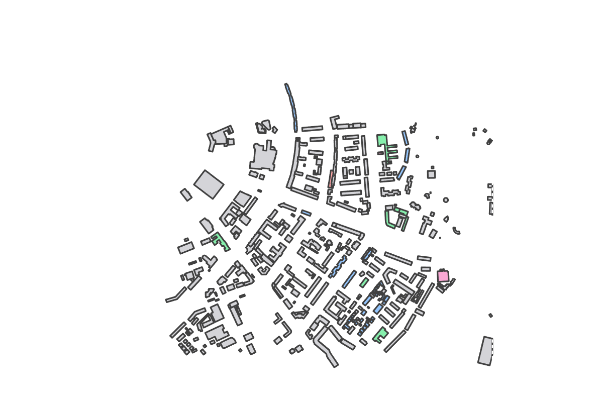 Program breakdown map