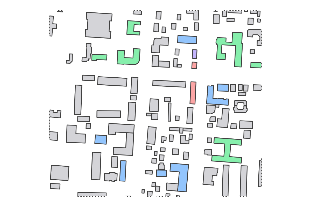 Program breakdown map