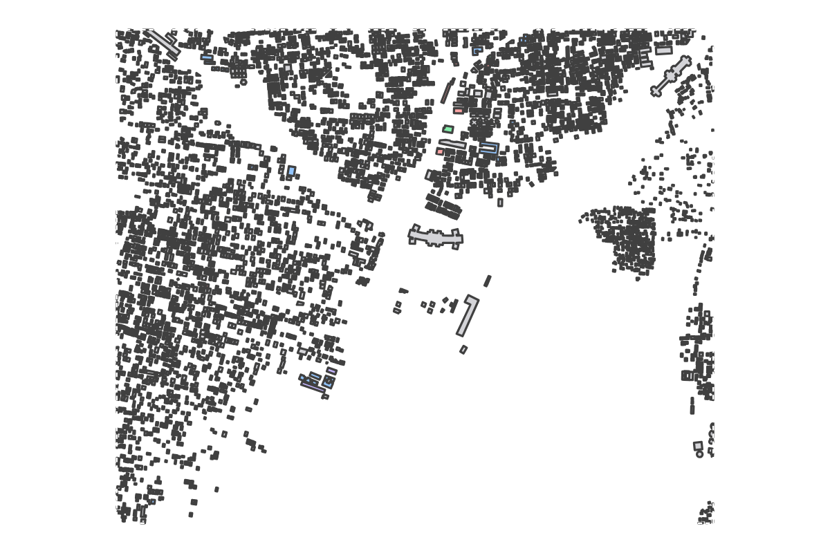 Program breakdown map