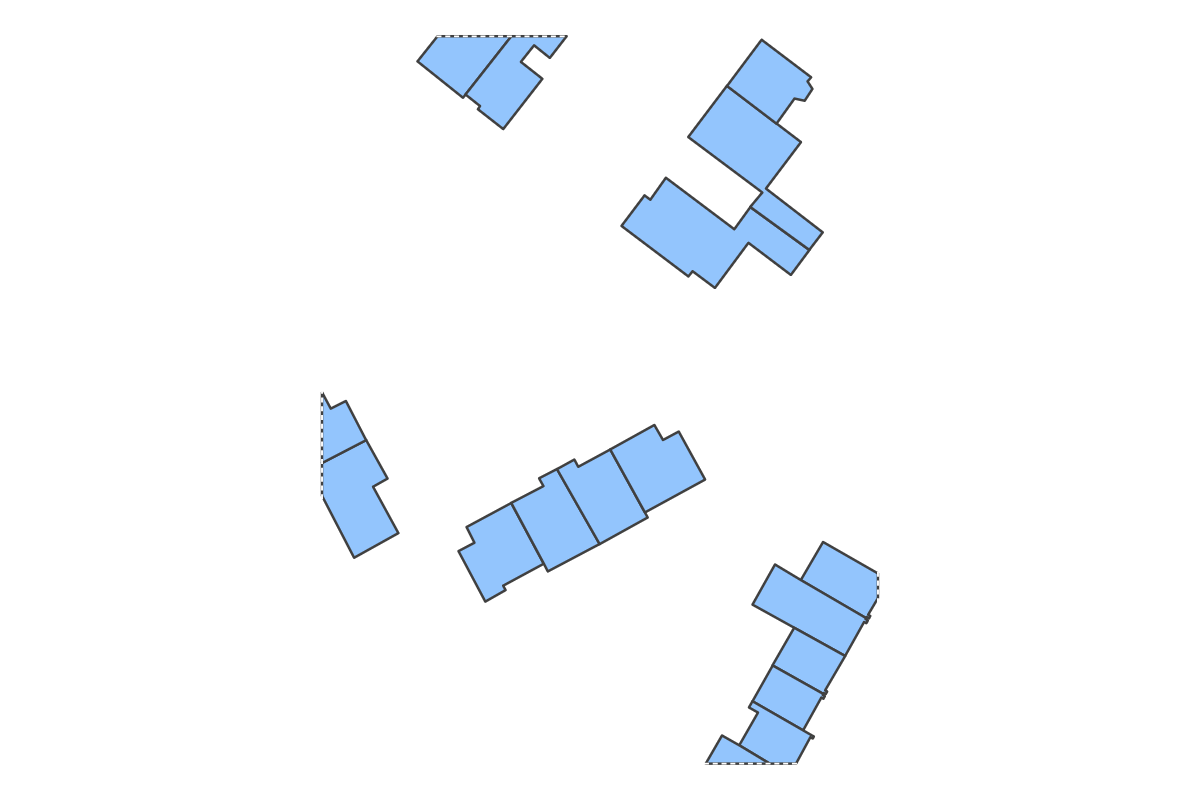 Program breakdown map