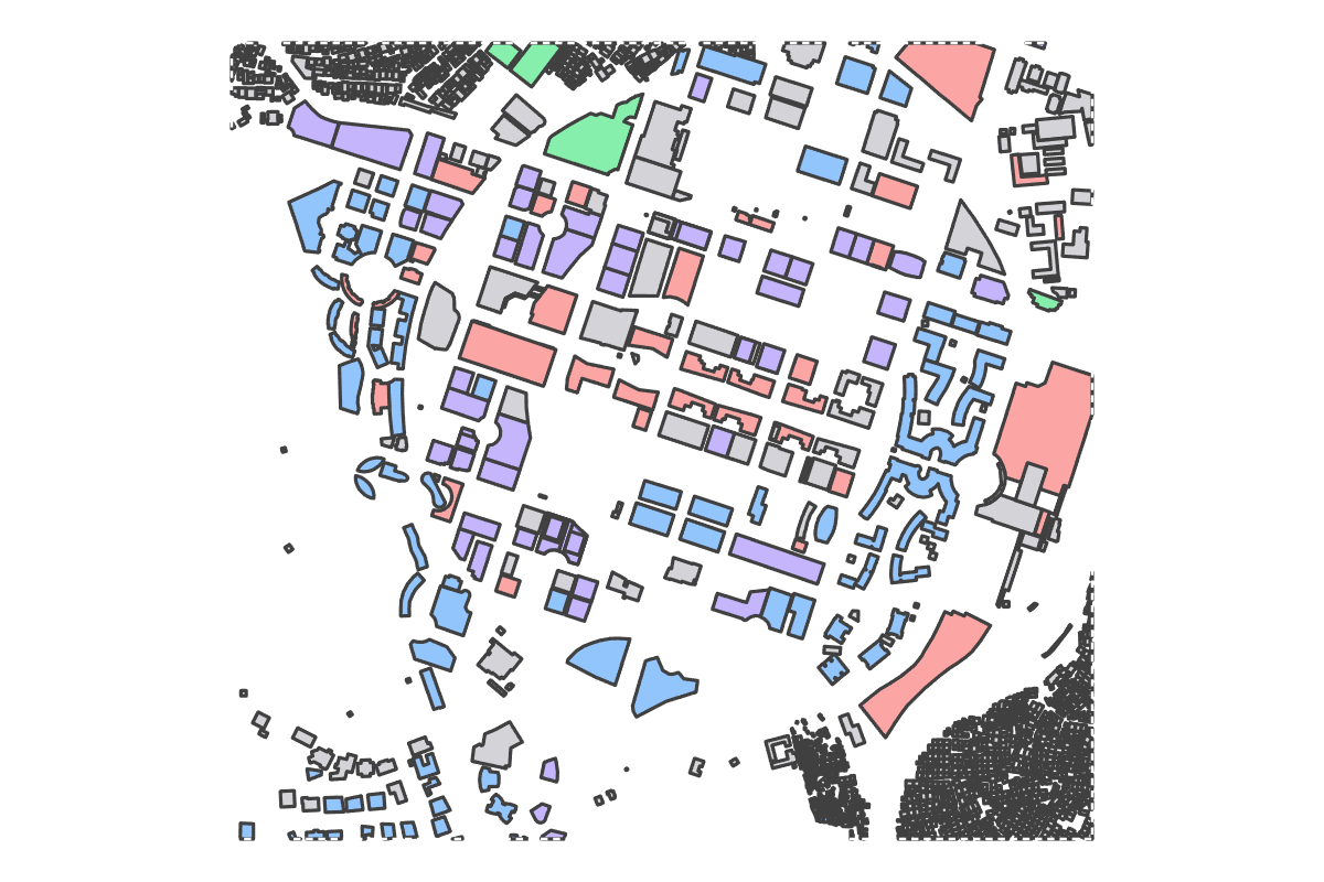 Program breakdown map