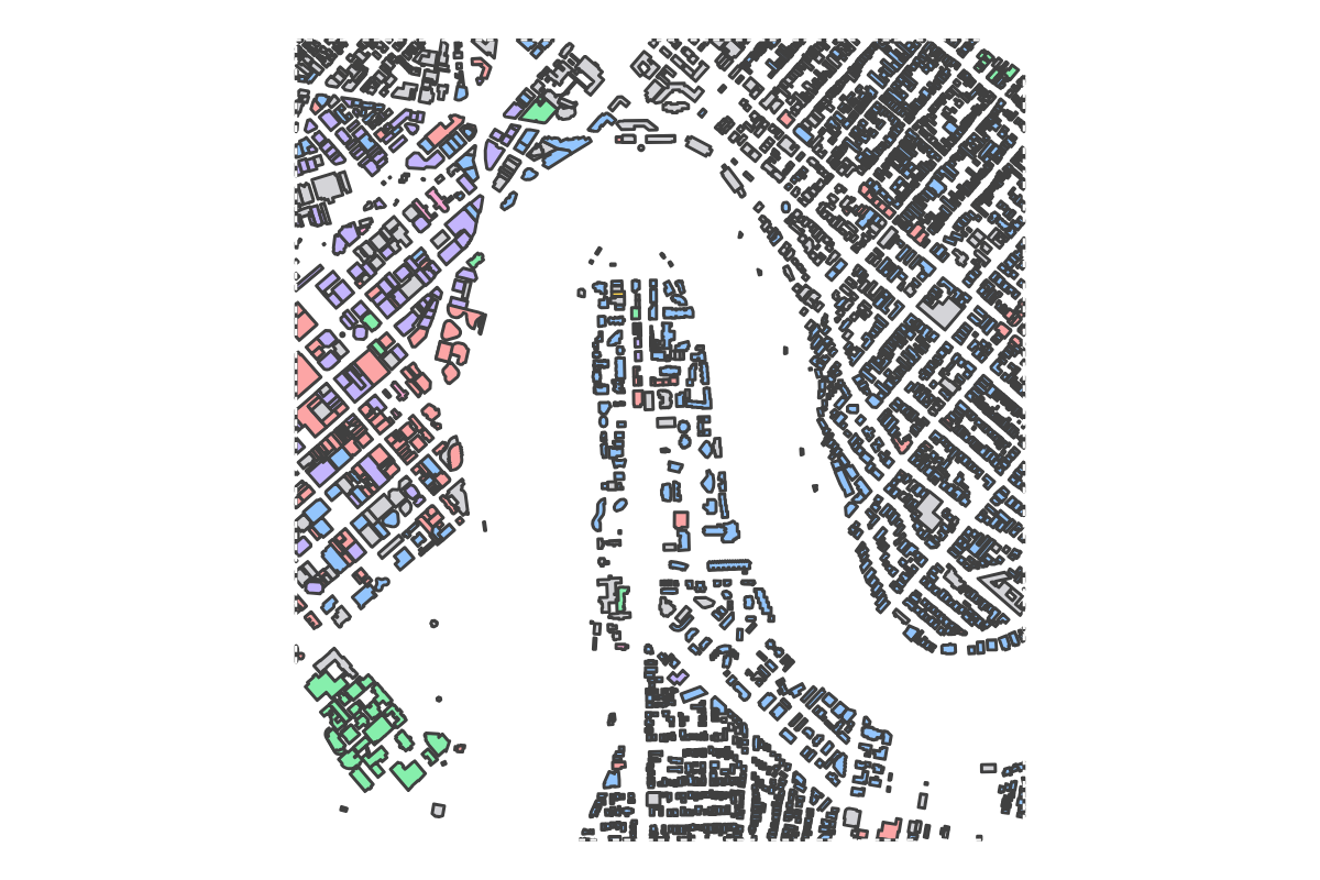 Program breakdown map