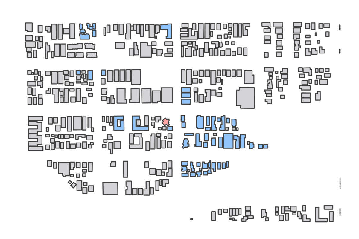 Program breakdown map