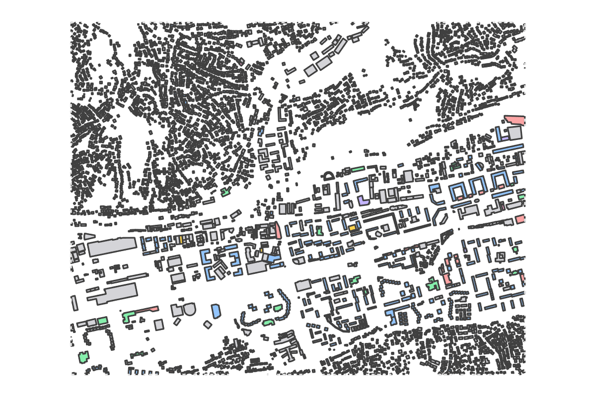 Program breakdown map