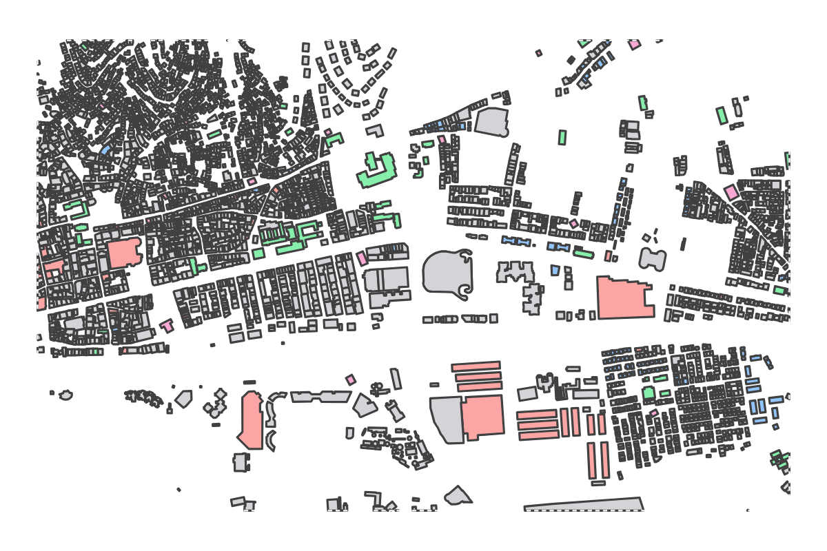Program breakdown map