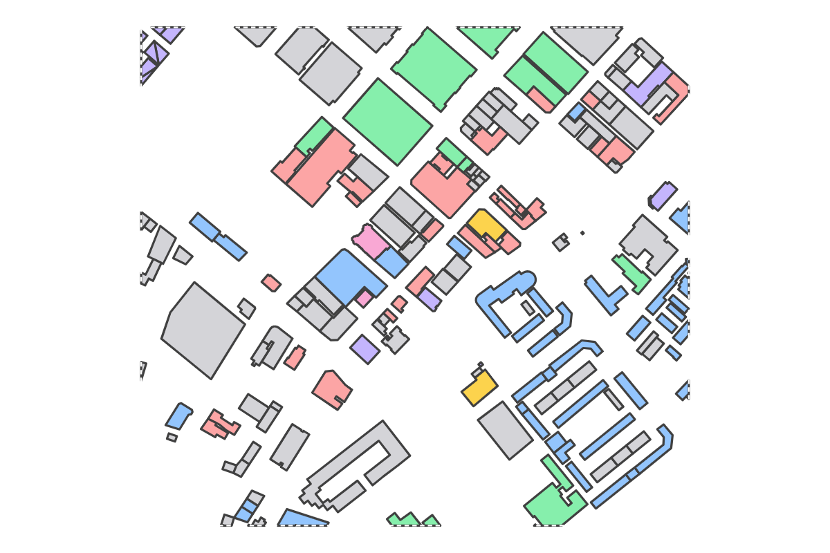 Program breakdown map