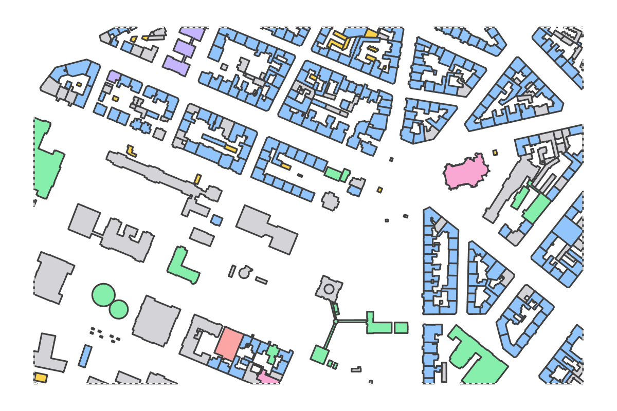 Program breakdown map