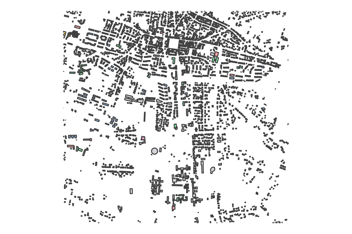 Program breakdown map