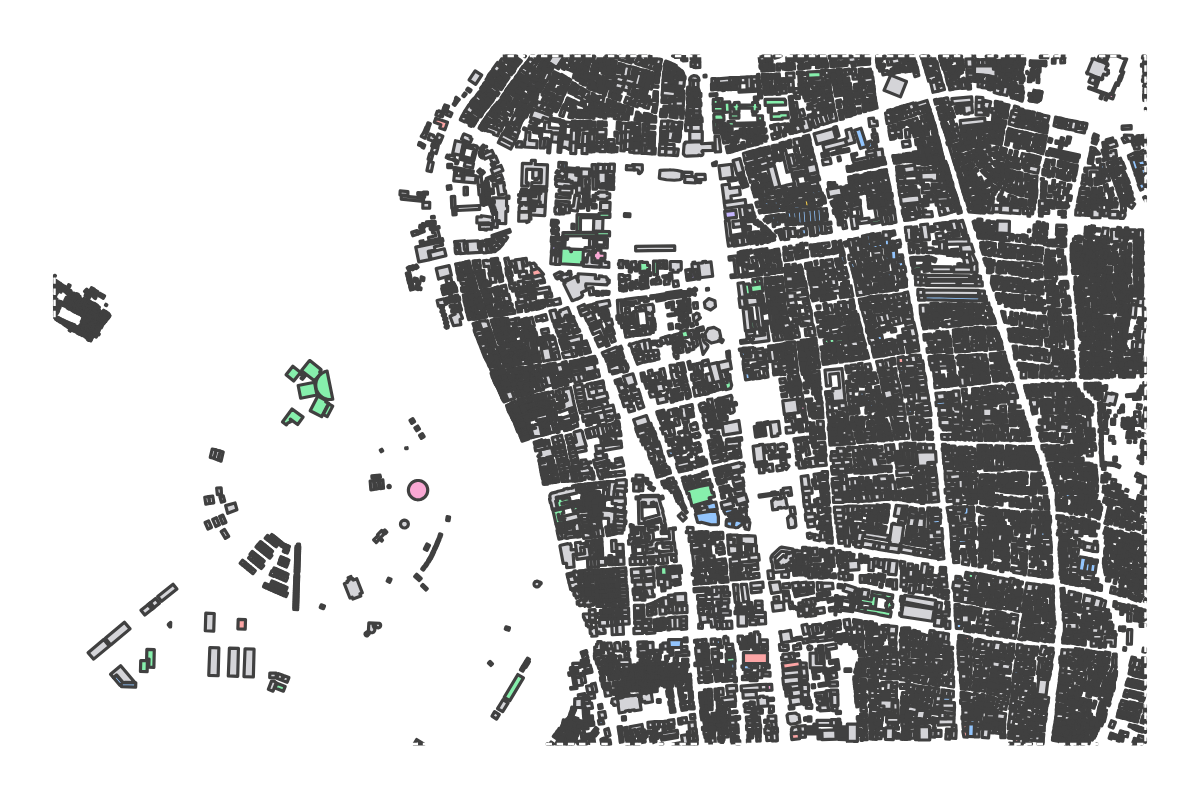 Program breakdown map