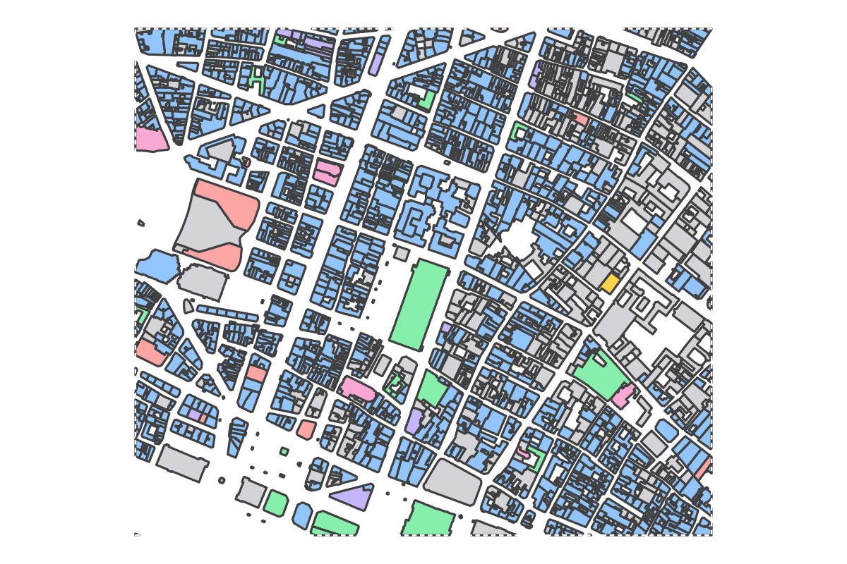 Program breakdown map