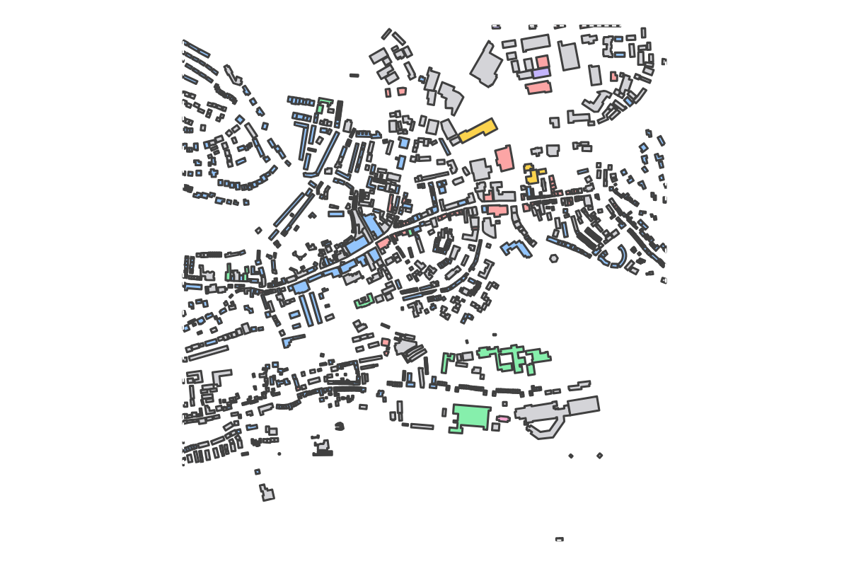 Program breakdown map