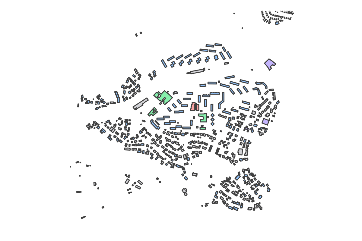 Program breakdown map