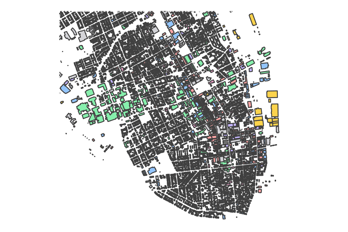 Program breakdown map