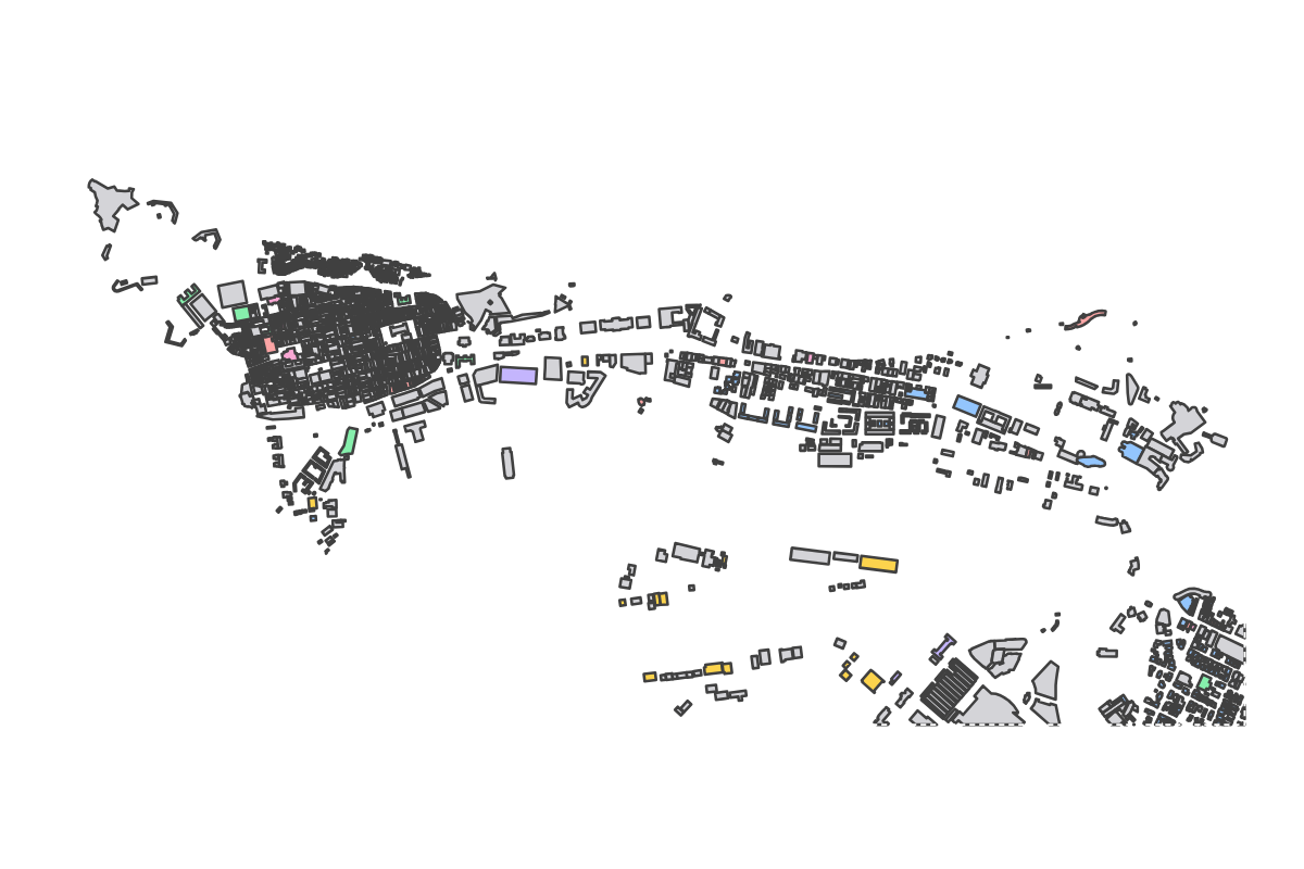 Program breakdown map