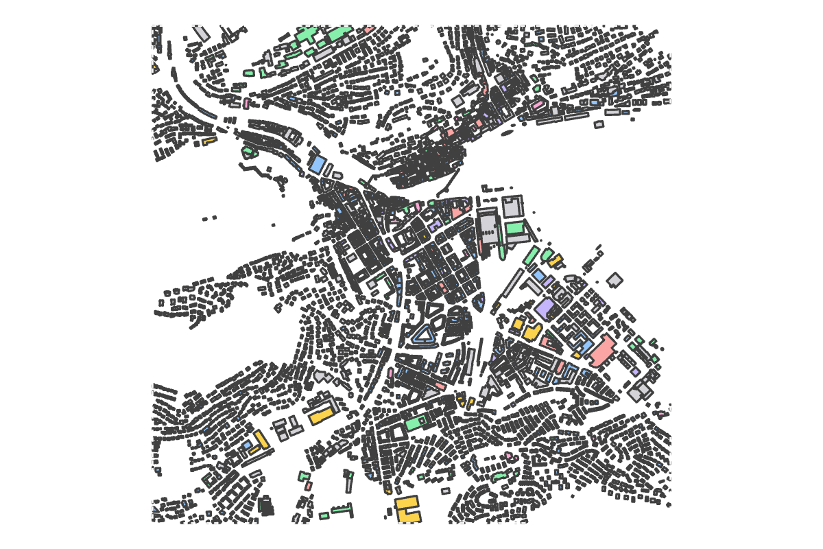 Program breakdown map