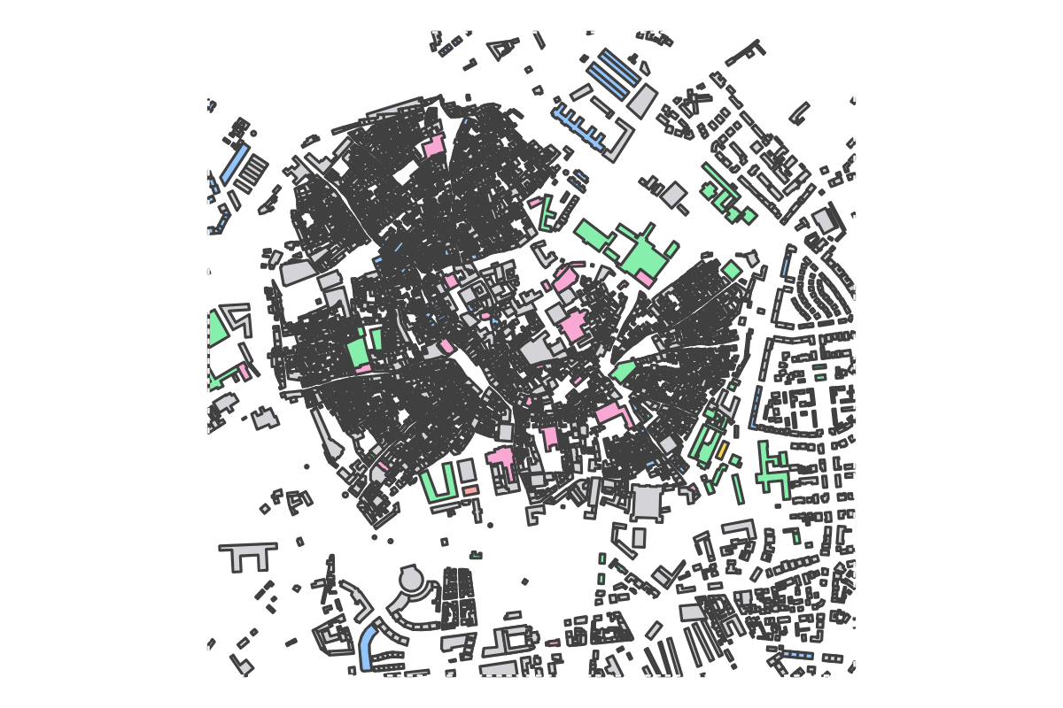 Program breakdown map