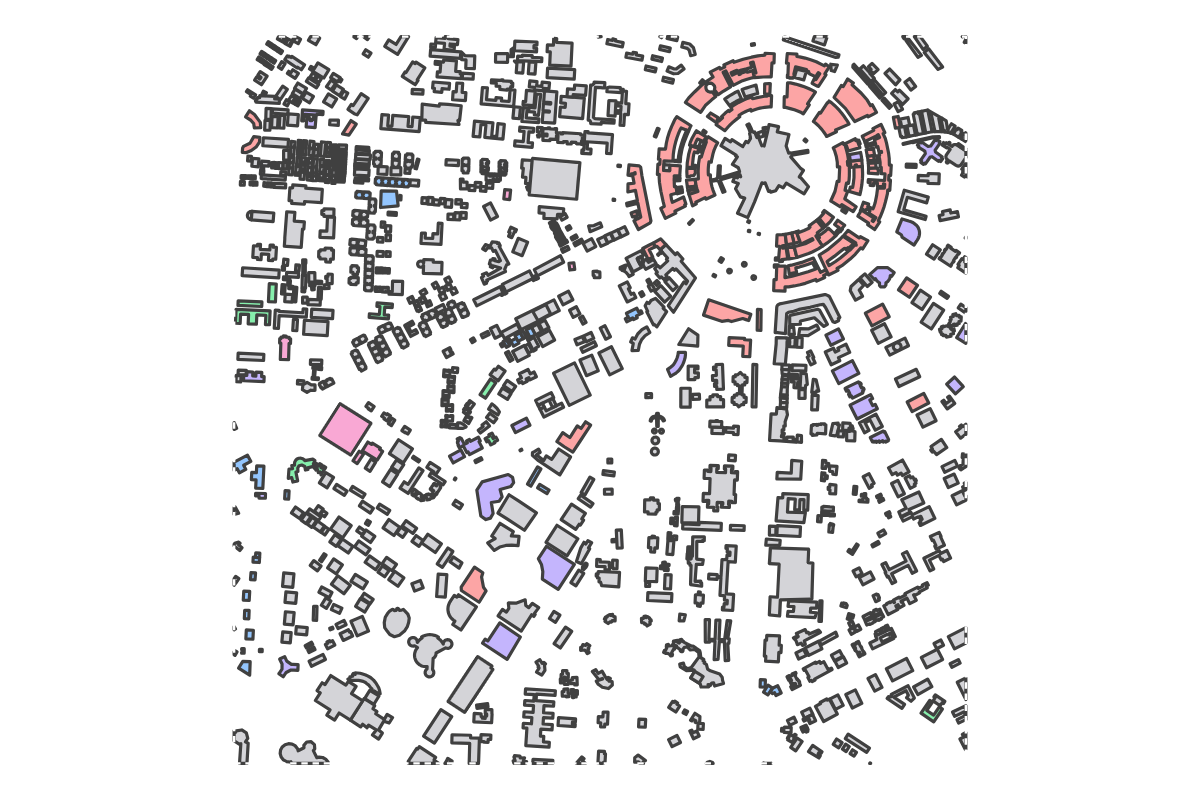 Program breakdown map