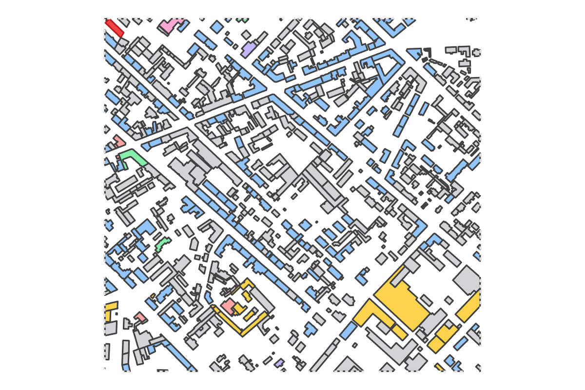 Program breakdown map