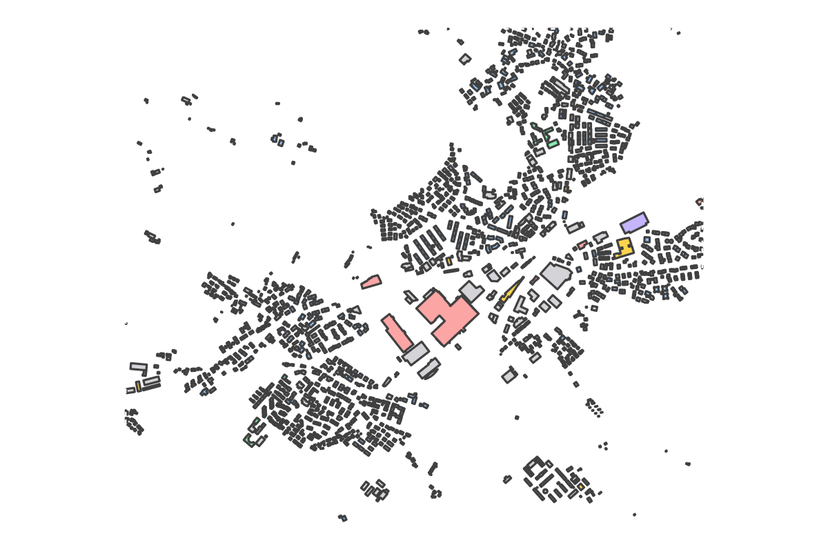 Program breakdown map