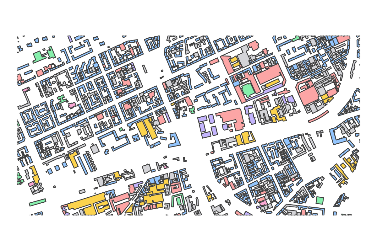 Program breakdown map