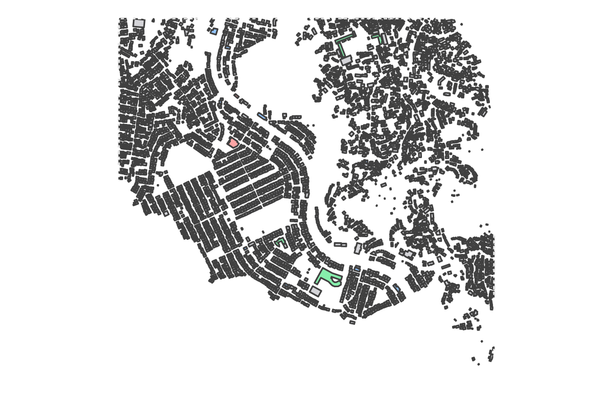 Program breakdown map
