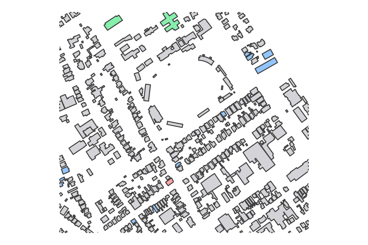 Program breakdown map