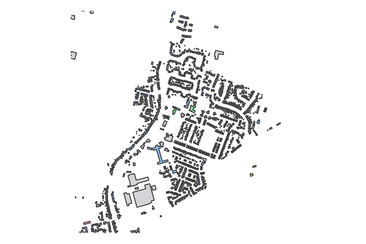 Program breakdown map