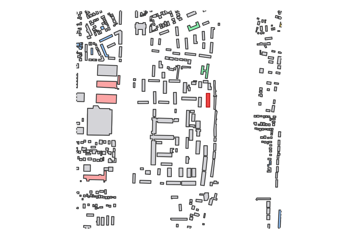 Program breakdown map