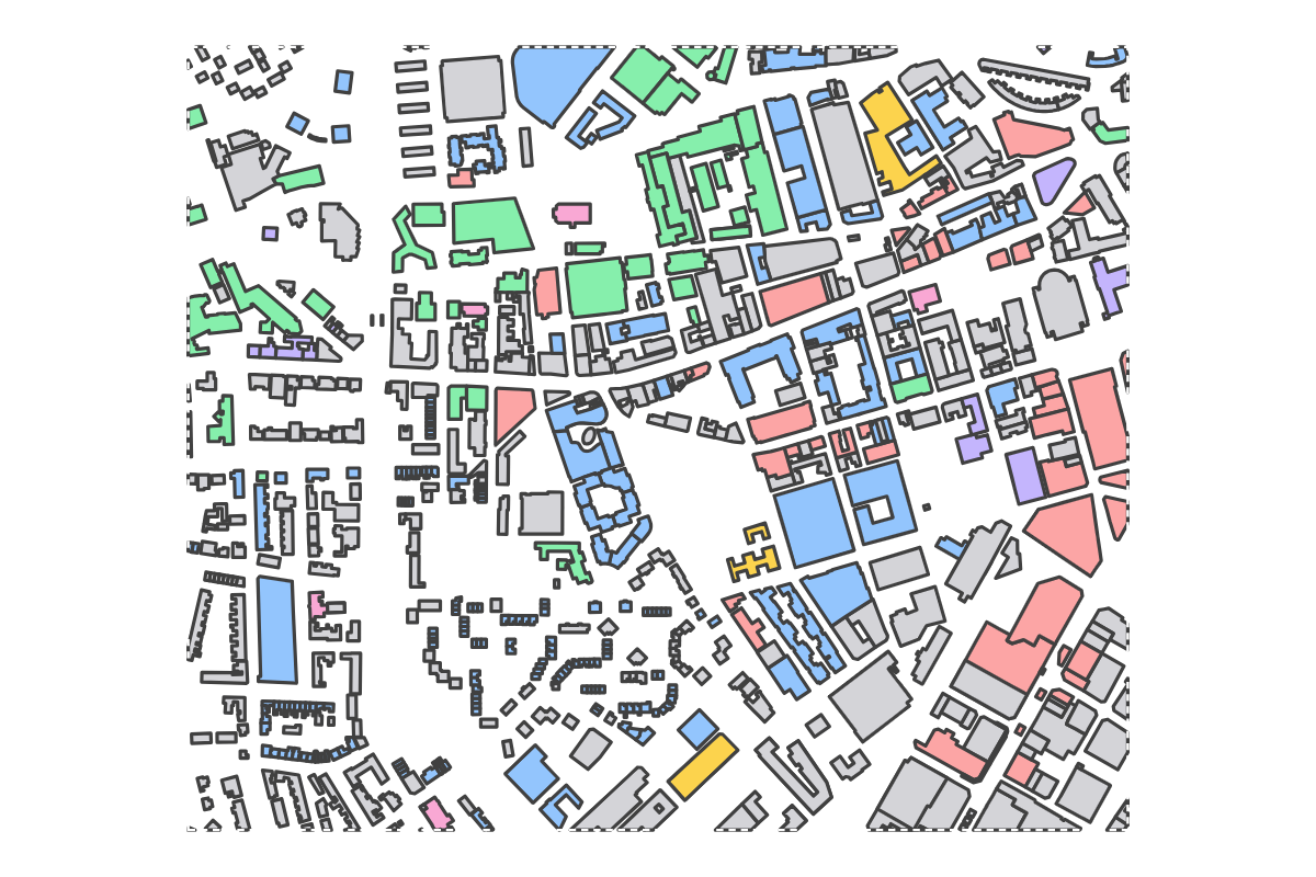 Program breakdown map